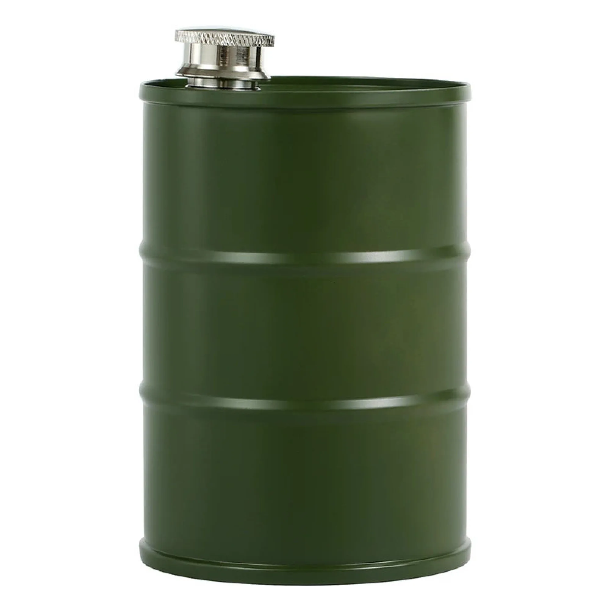 750 ml 304 Stainless Steel Barrel-Shaped Flask thumbnail 9
