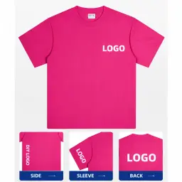 Heavyweight 100% Cotton Short-Sleeve Crew Neck T-Shirt thumbnail 8