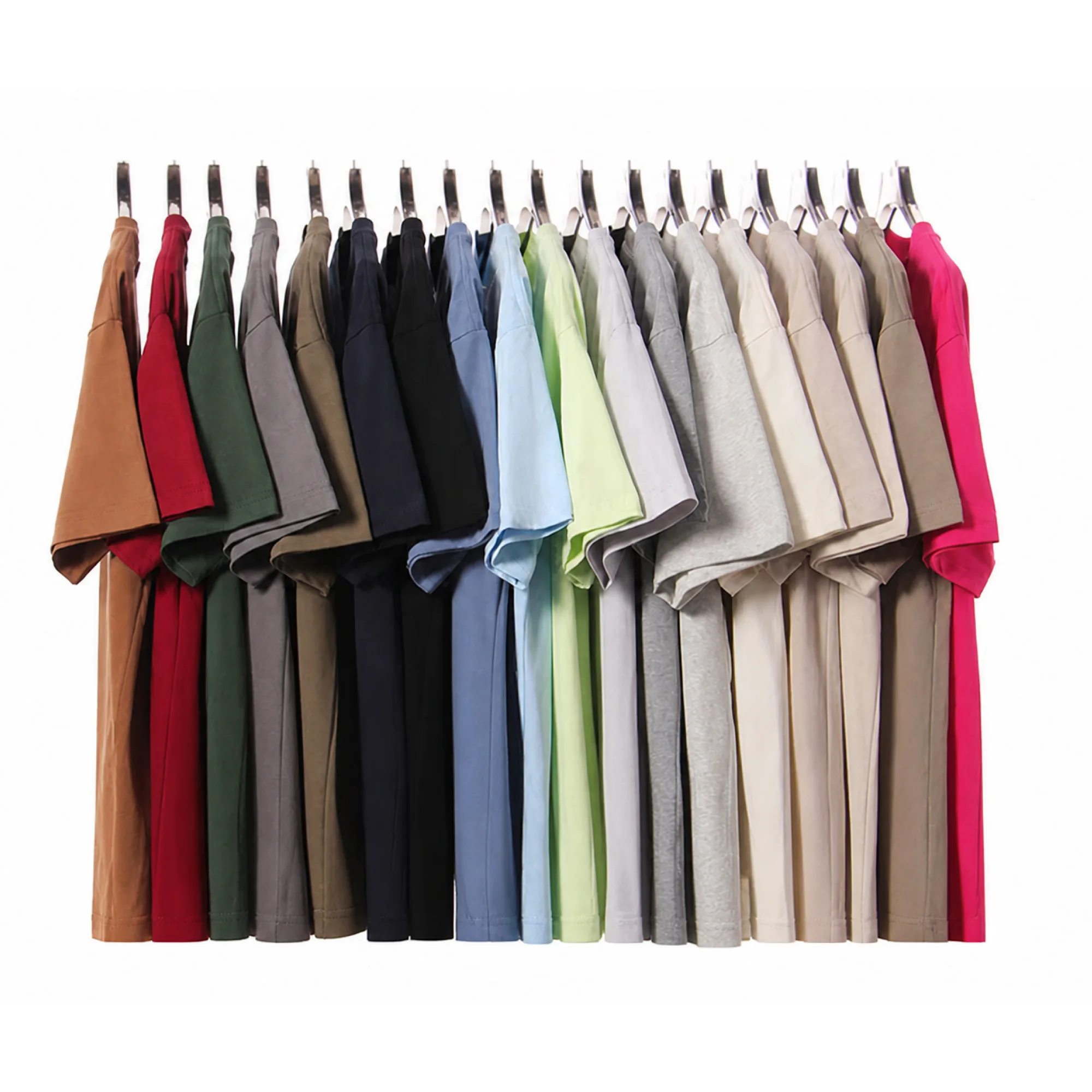Heavyweight 100% Cotton Short-Sleeve Crew Neck T-Shirt thumbnail 8