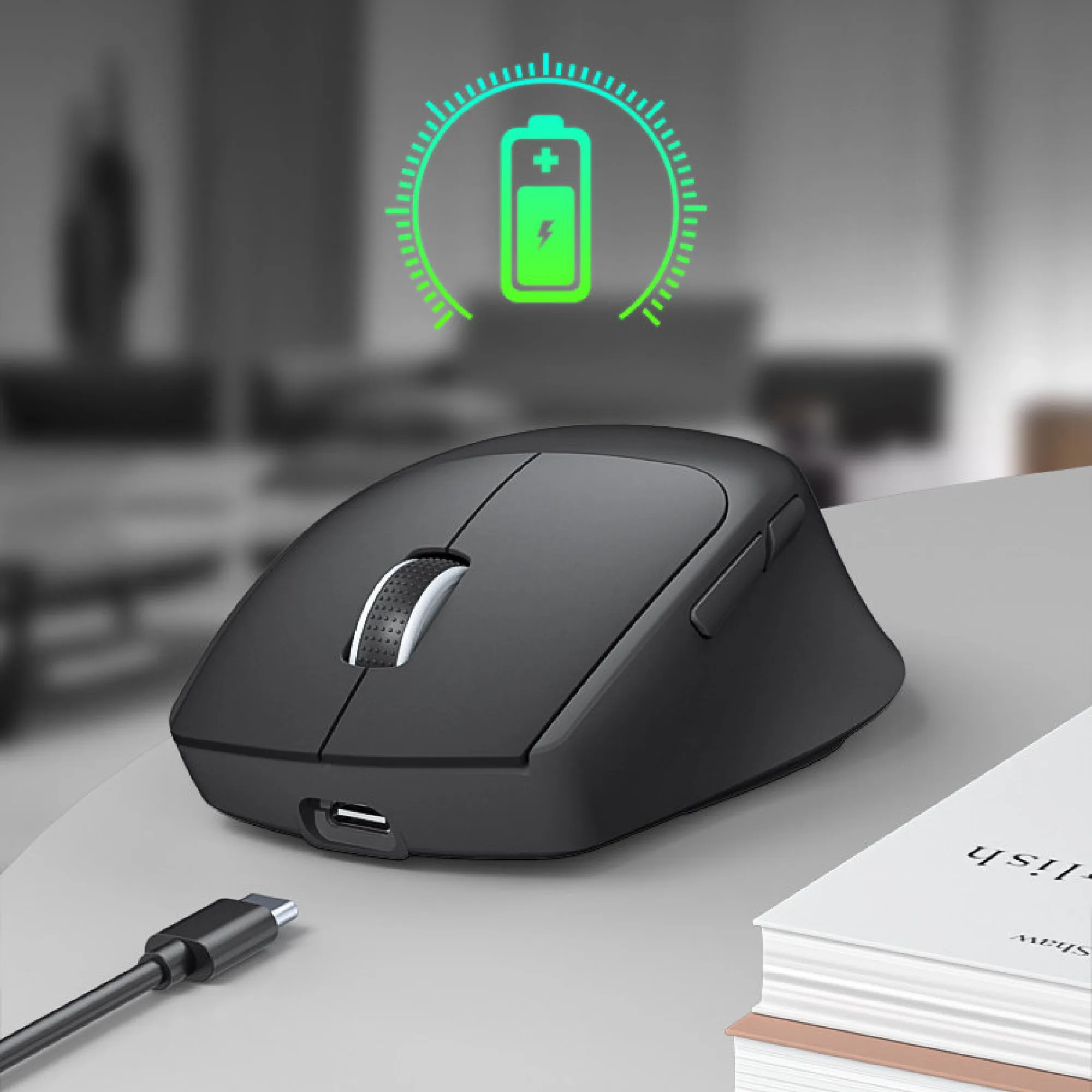 Acer OMR213 Dual-Mode Wireless Mouse thumbnail 4