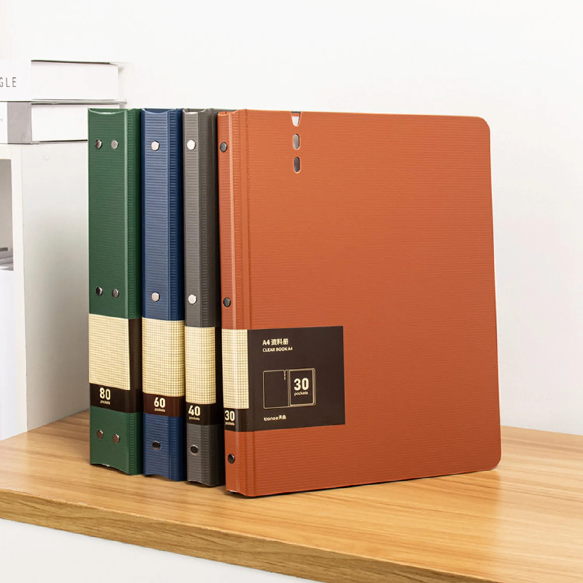 A4 Document Folder with Transparent Insert Pages thumbnail 3