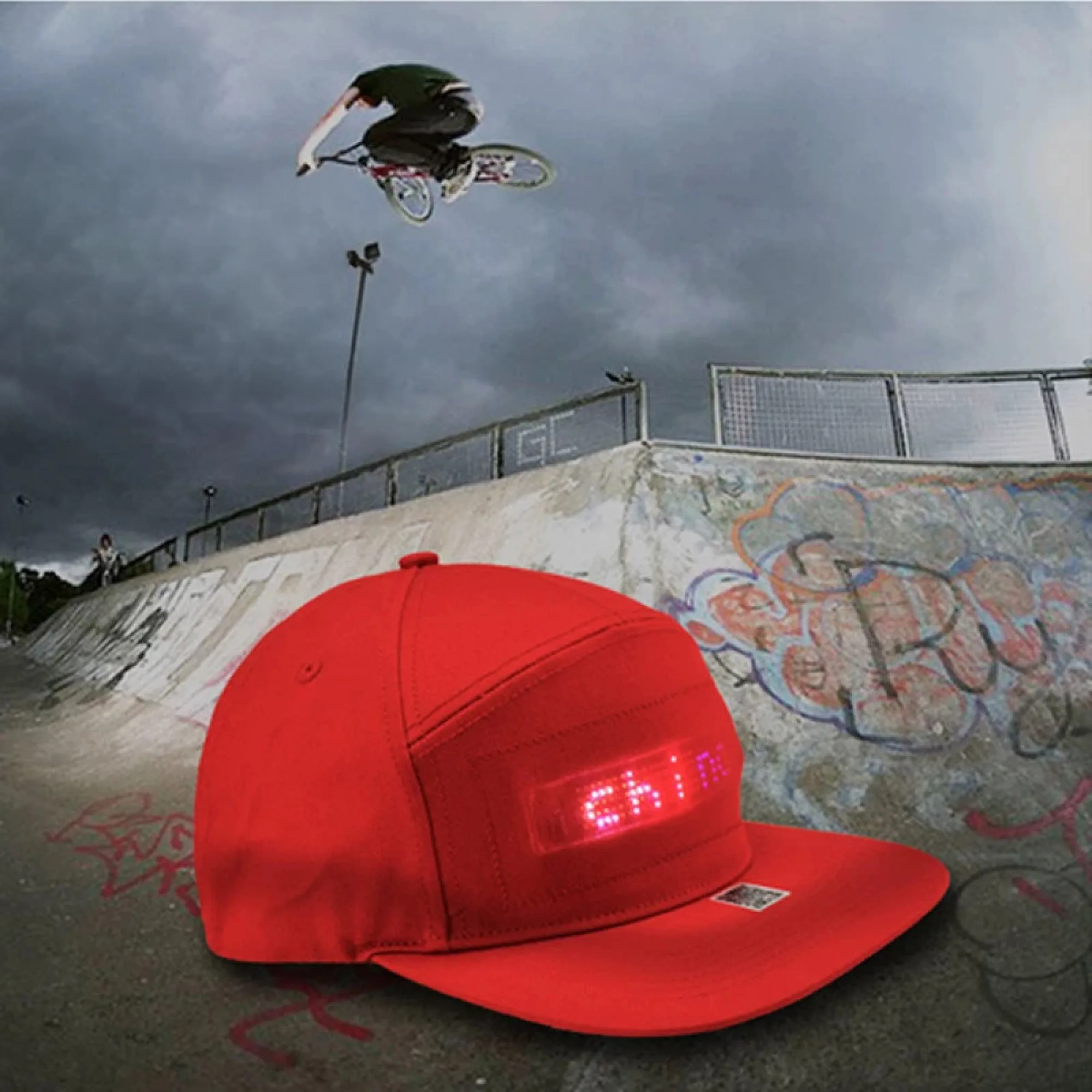LED Display Cap with Mobile APP Control thumbnail 6