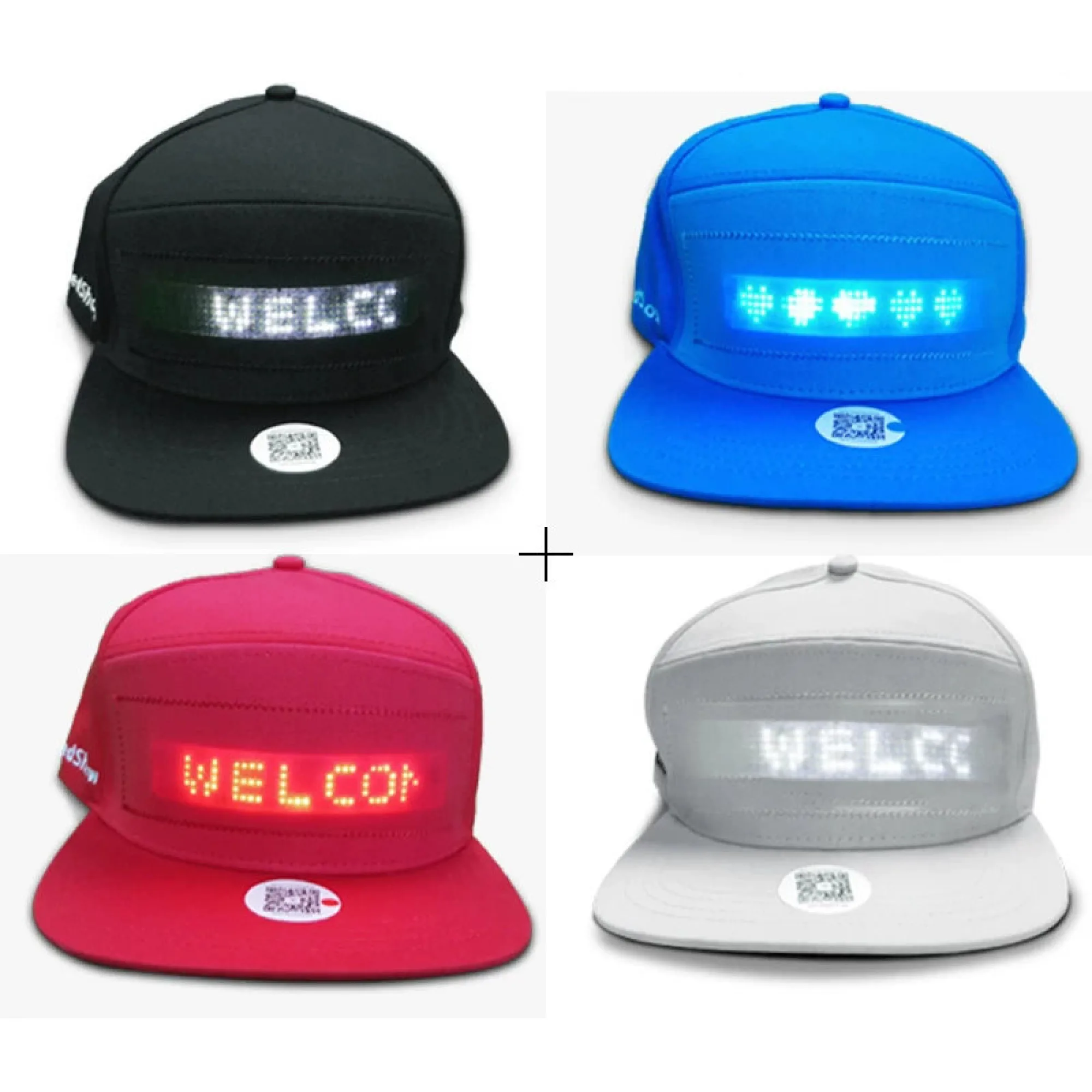 LED Display Cap with Mobile APP Control thumbnail 3