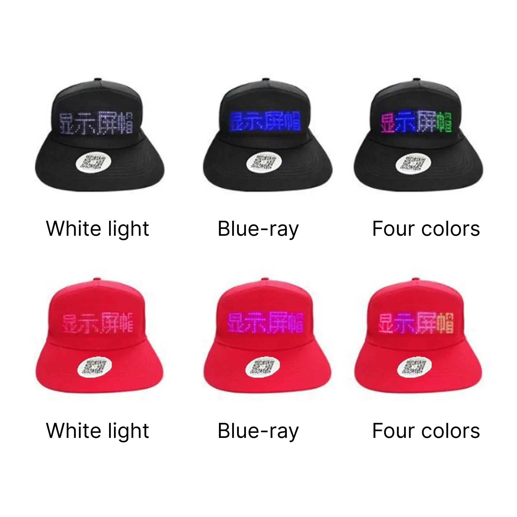 LED Display Cap with Mobile APP Control thumbnail 4