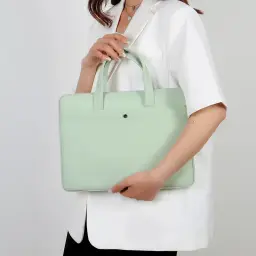 Handheld Briefcase Style Laptop Carrying Bag thumbnail 5