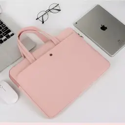 Handheld Briefcase Style Laptop Carrying Bag thumbnail 3