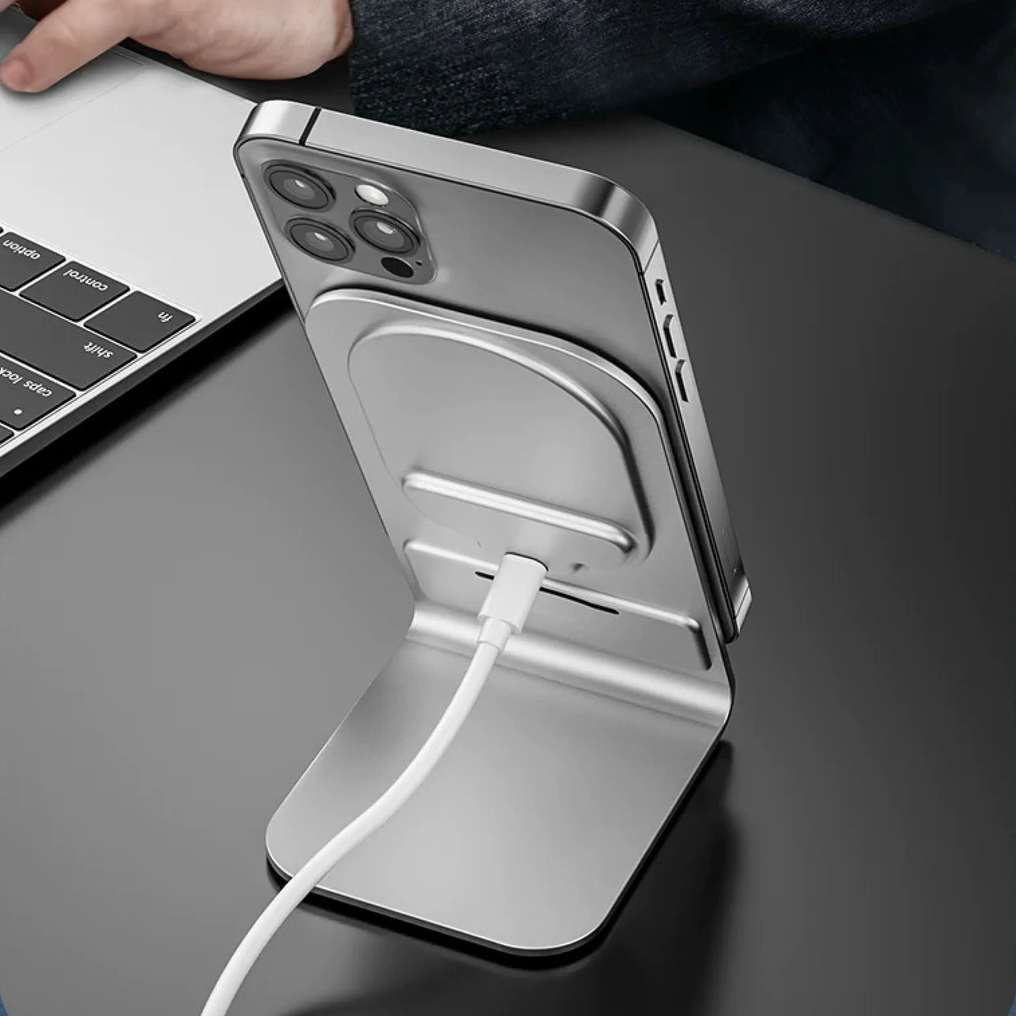 Niye Y55 Wireless Charger Desktop Phone Stand thumbnail 6