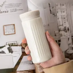 Stainless Steel Insulation Cup with Straight Drink Lid thumbnail 2
