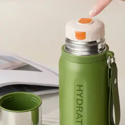 Insulated Stainless Steel Water Bottle with Tea Infuser, 350ml and 500ml thumbnail 6