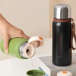 Insulated Stainless Steel Water Bottle with Tea Infuser, 350ml and 500ml thumbnail 4