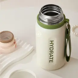 Insulated Stainless Steel Water Bottle with Tea Infuser, 350ml and 500ml thumbnail 5