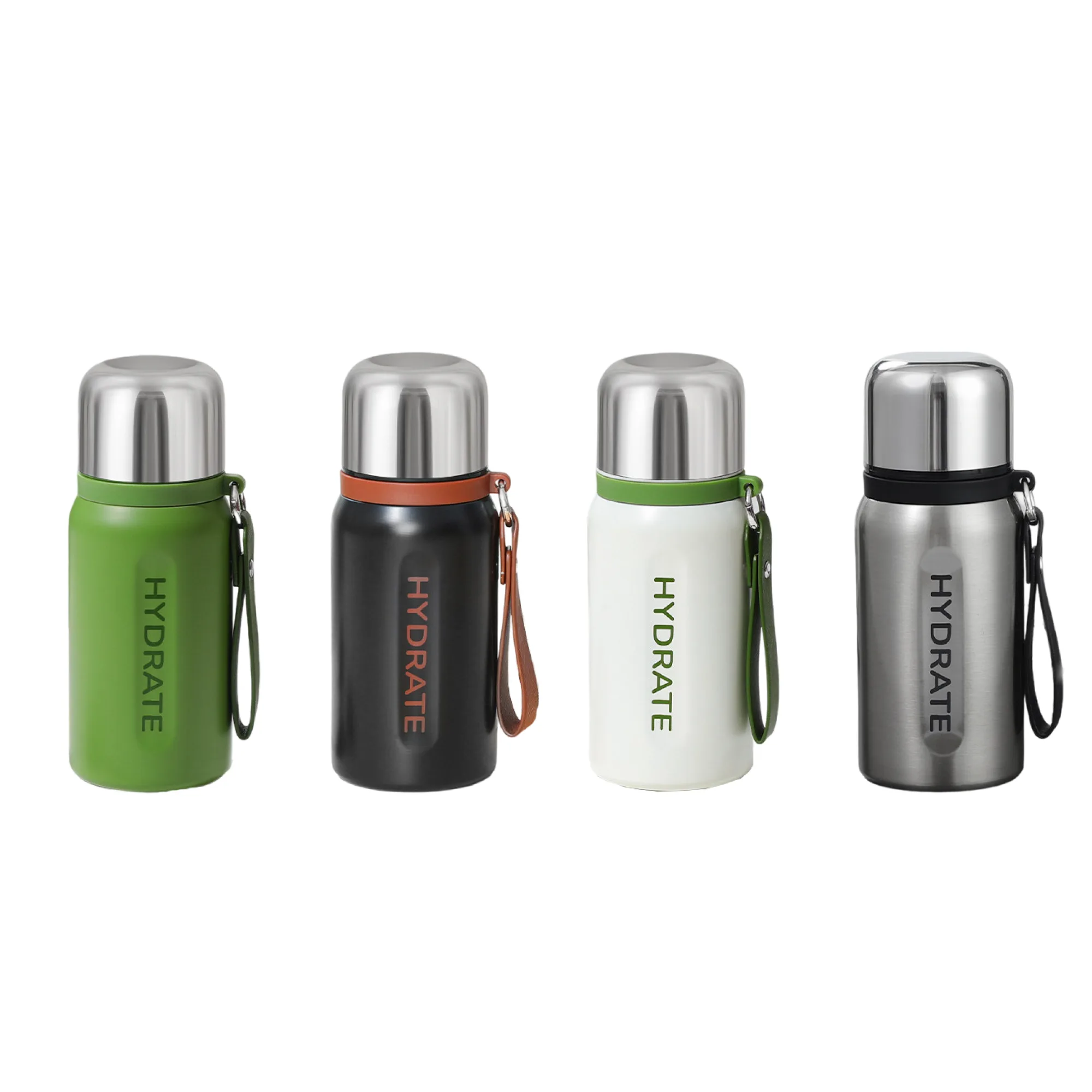 Insulated Stainless Steel Water Bottle with Tea Infuser, 350ml and 500ml