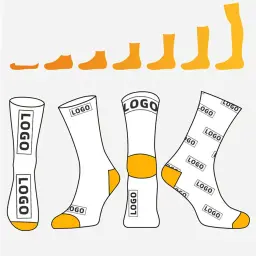 Unisex Cotton Crew and Short Socks with Antibacterial and Anti-Odor Properties thumbnail 7