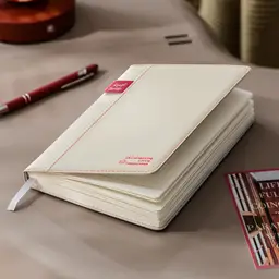 A5 Hardcover Notebook with PU Cover, Ruled Pages, and Gift Box Options thumbnail 2