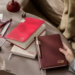 A5 Hardcover Notebook with PU Cover, Ruled Pages, and Gift Box Options thumbnail 5