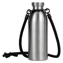 304 Stainless Steel Vacuum Insulated Milk Bottle Cup with Lanyard thumbnail 7