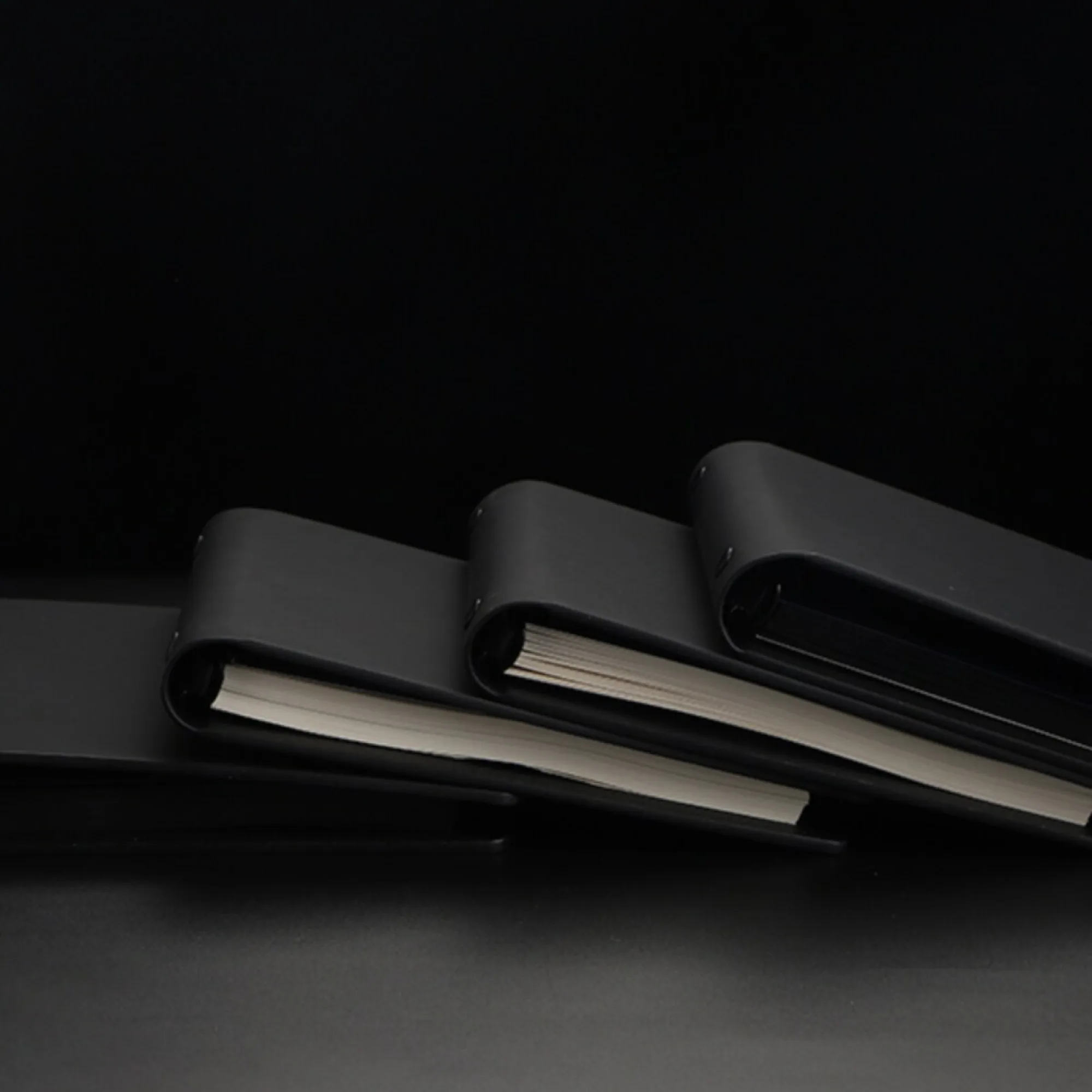 A5 Loose-Leaf Notebook with Faux Leather Cover thumbnail 4