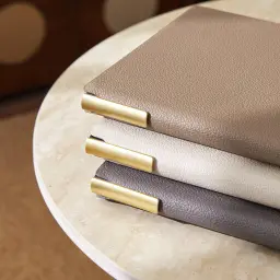 PU Leather Ruled Notebook with Sewn Binding, A5 and B5 thumbnail 2