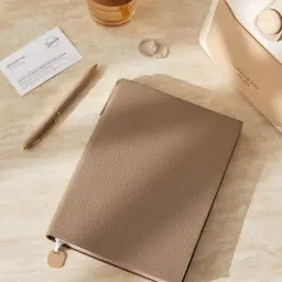 PU Leather Ruled Notebook with Sewn Binding, A5 and B5 thumbnail 4