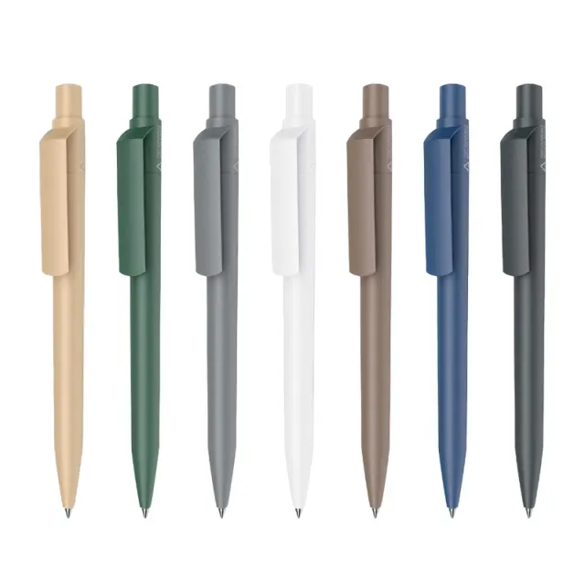 MAXEMA Dot RE Retractable Gel Pen, 0.5mm Bullet Tip, Black Ink