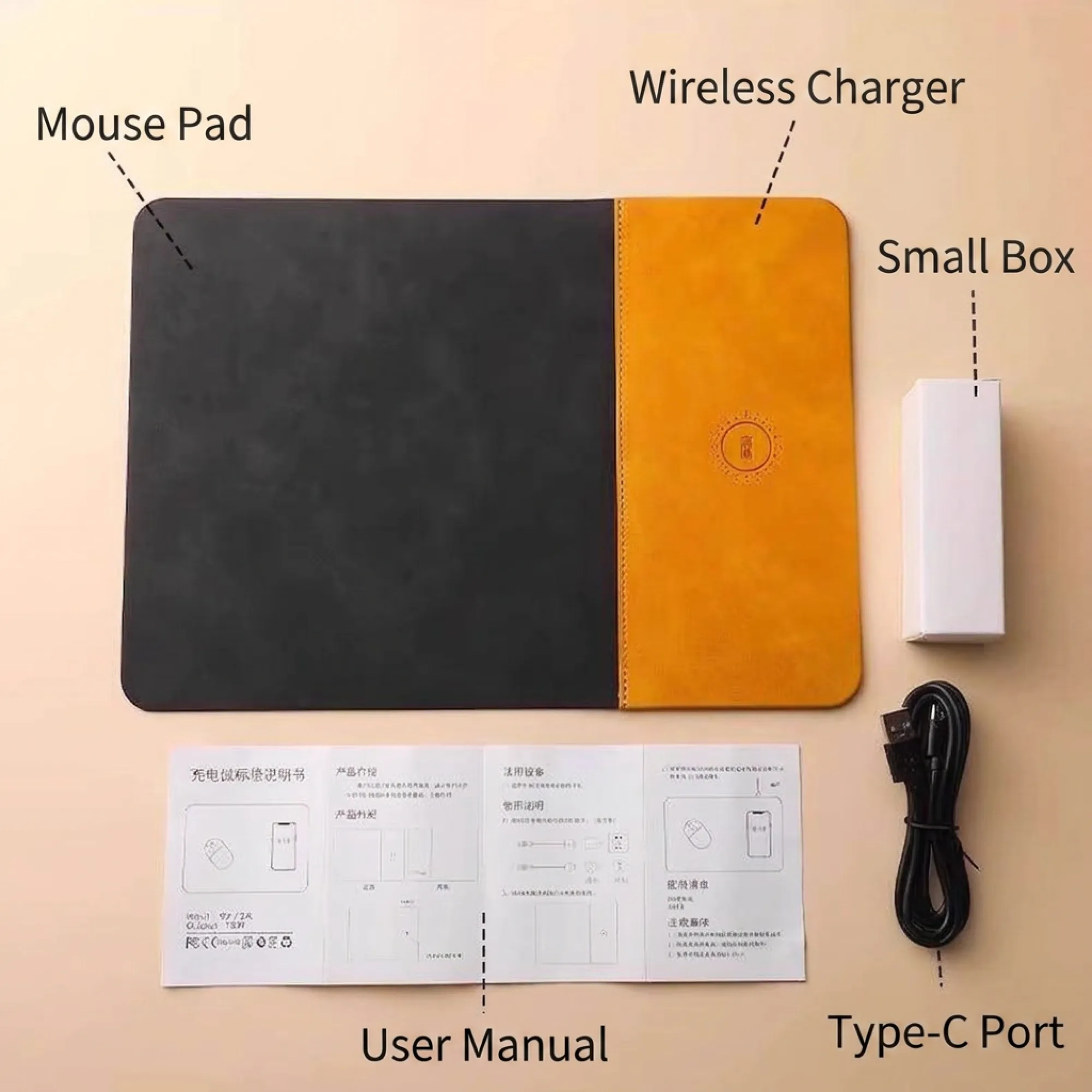 Wireless Charging Mouse Pad with 15W Fast Charging thumbnail 4