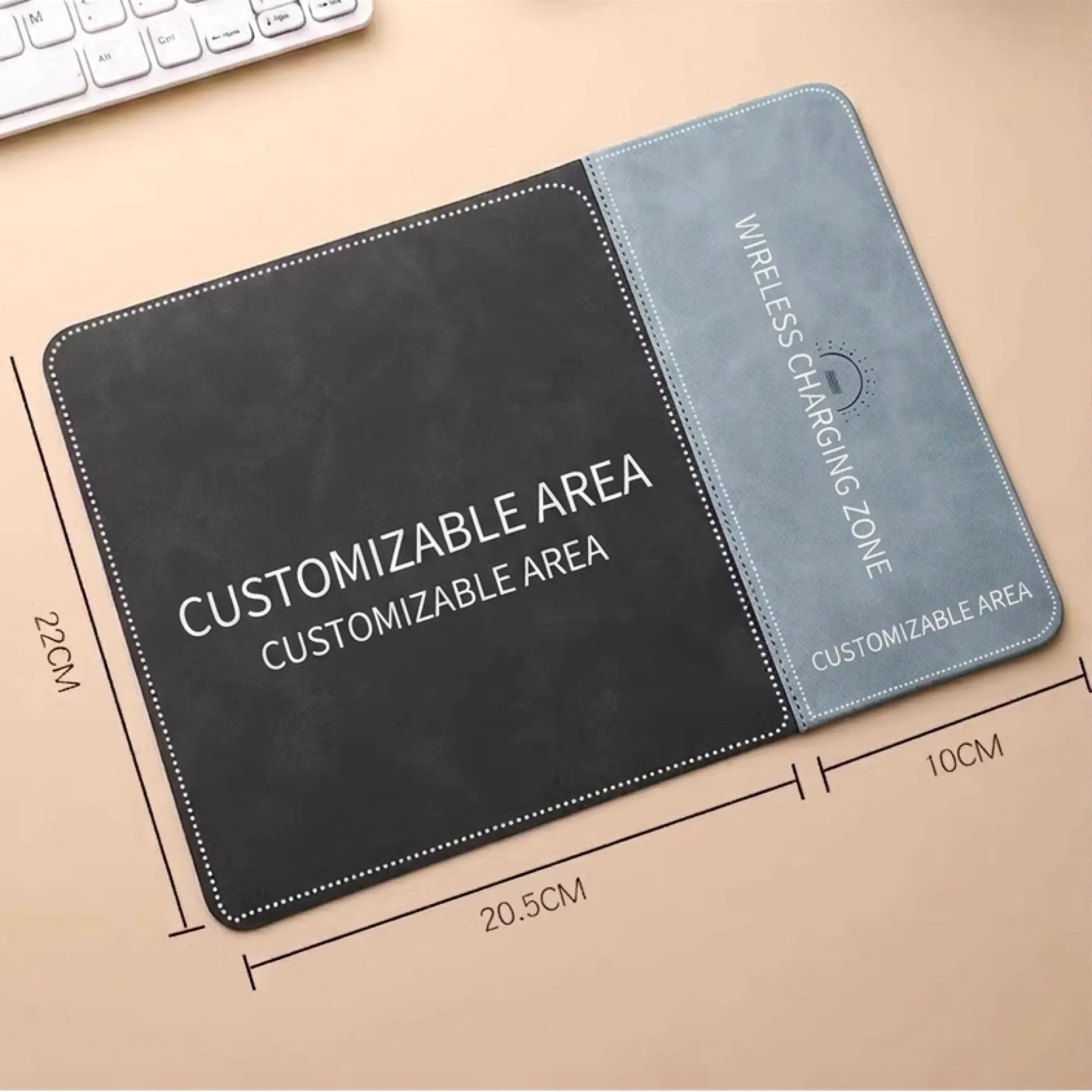 Wireless Charging Mouse Pad with 15W Fast Charging thumbnail 2