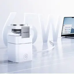 Pisen 65W 4-in-1 Wireless Charging Station with Qi2 and Cooling Fan thumbnail 6