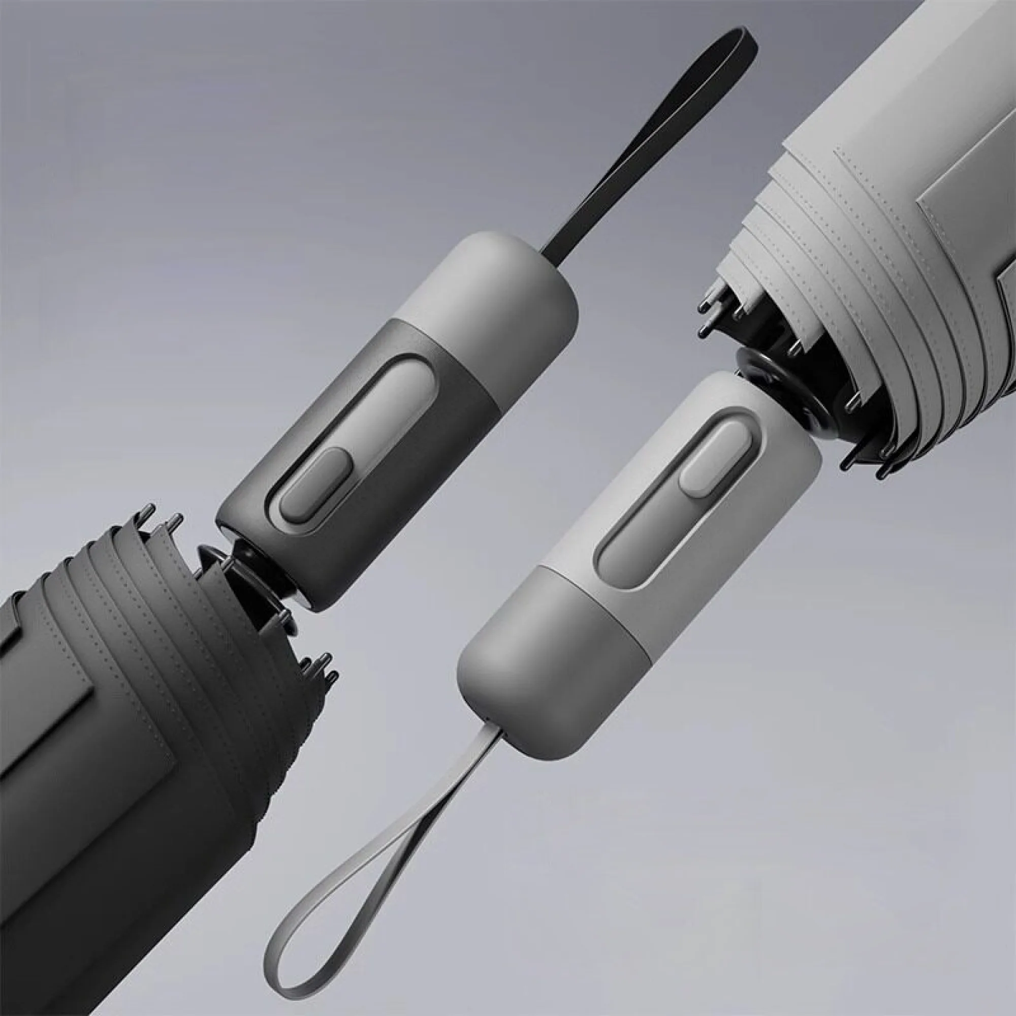 Full-Automatic Three-Fold Umbrella with UPF50+ Protection