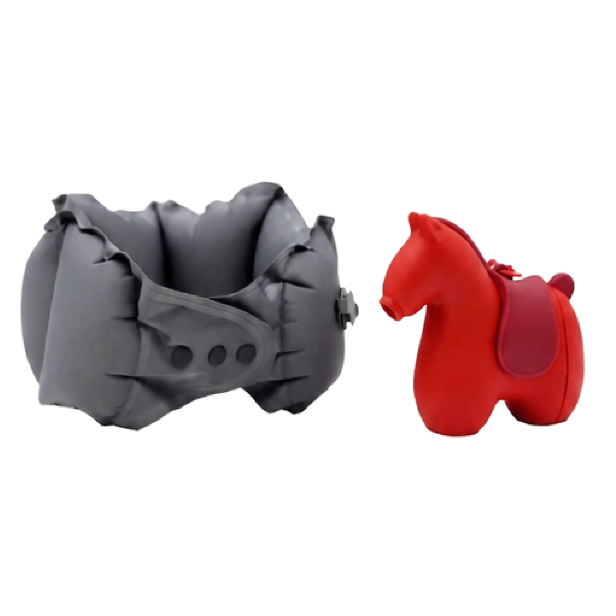 Inflatable U-Shaped Neck Pillow with Horse-Shaped Pump thumbnail 12