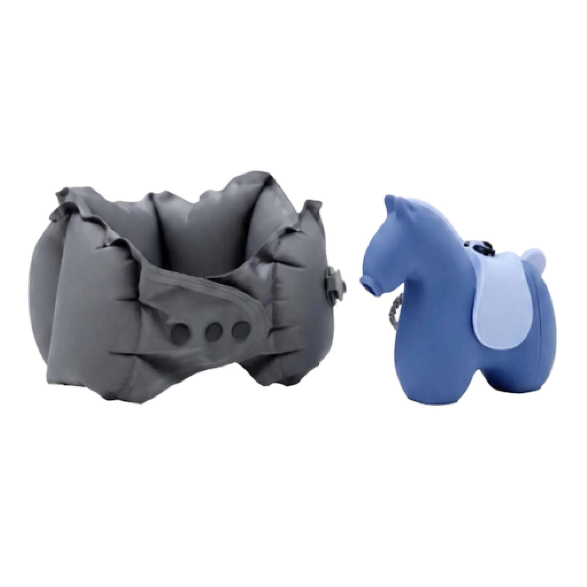 Inflatable U-Shaped Neck Pillow with Horse-Shaped Pump thumbnail 11