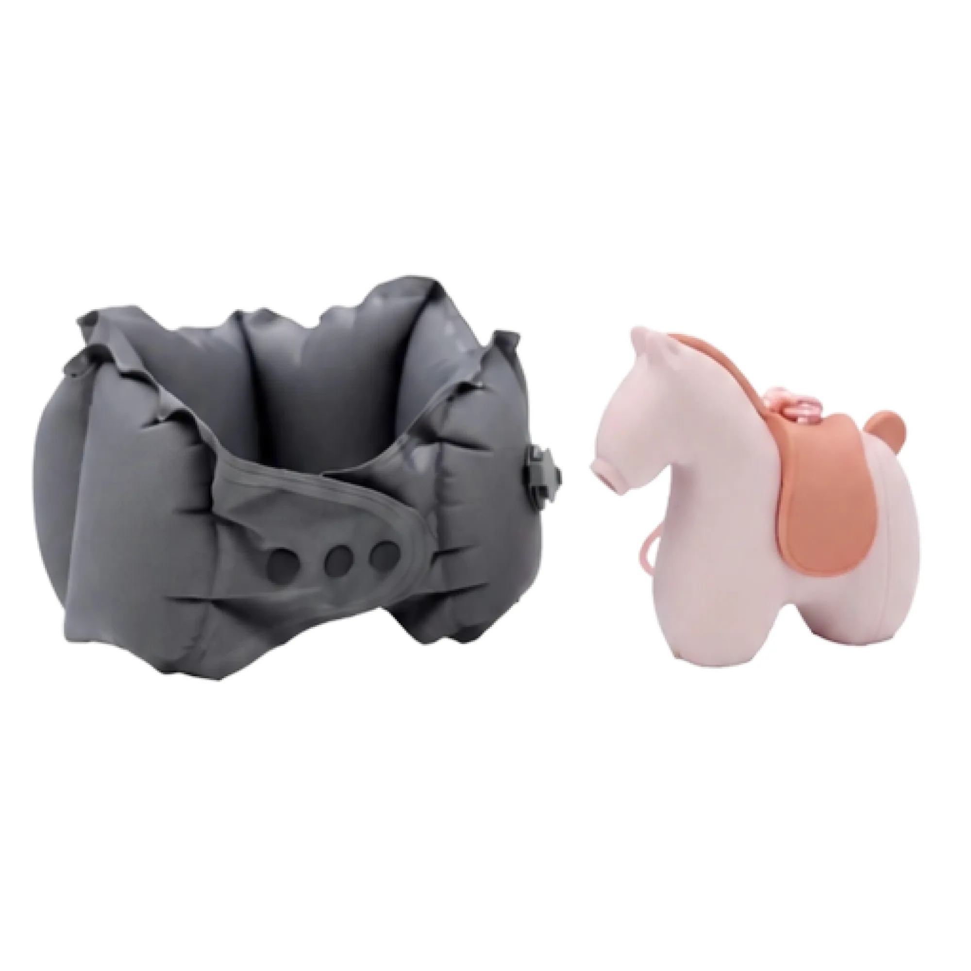 Inflatable U-Shaped Neck Pillow with Horse-Shaped Pump thumbnail 10