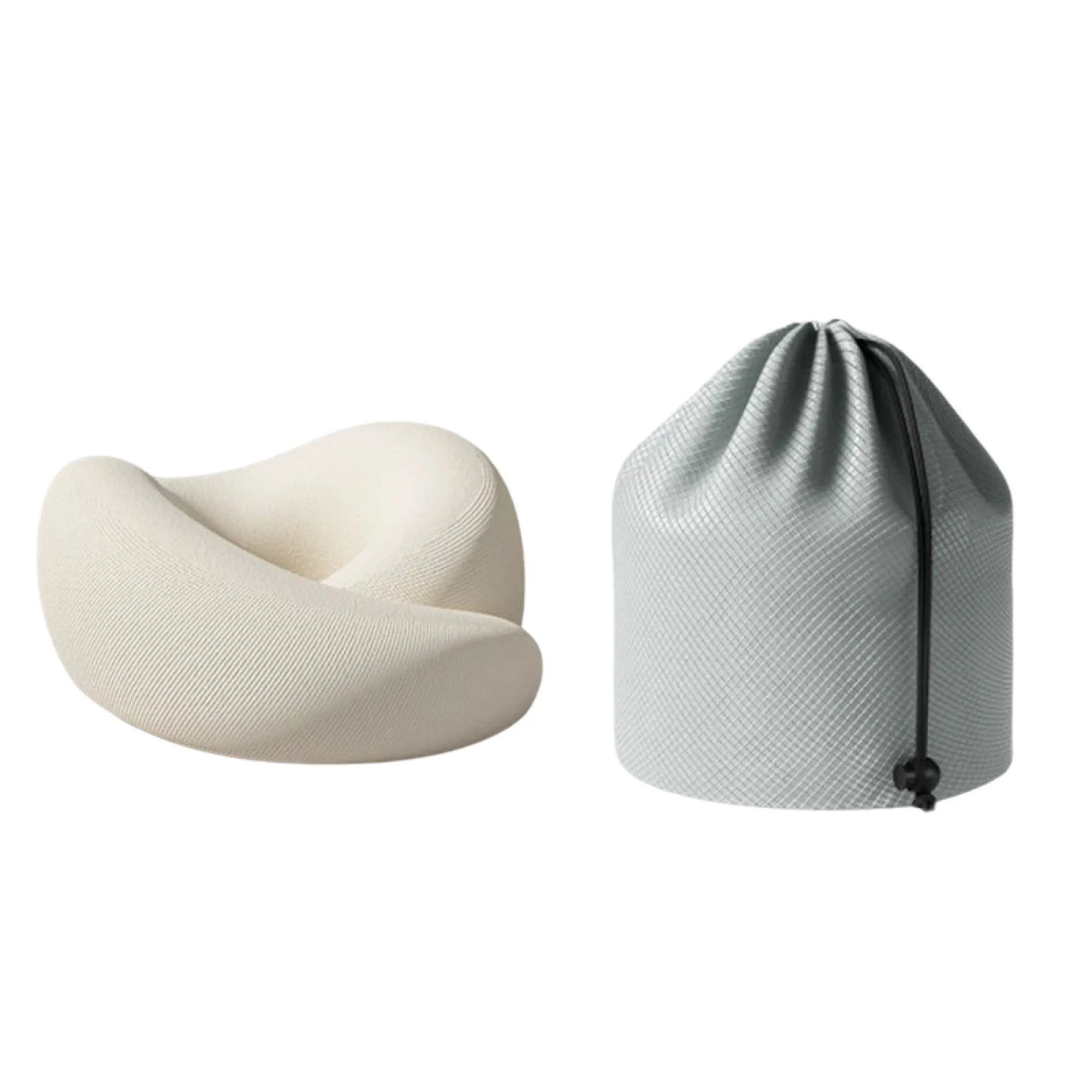 U-Shaped Travel Neck Pillow with Memory Foam Filling thumbnail 10