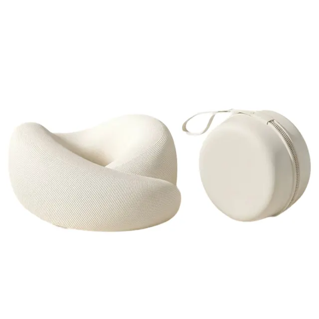 U-Shaped Travel Neck Pillow with Memory Foam Filling
