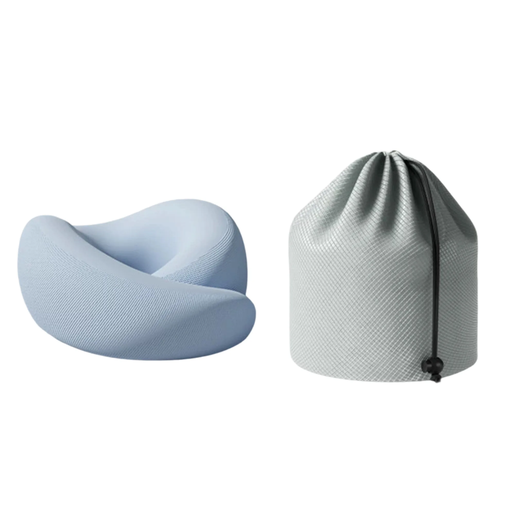 U-Shaped Travel Neck Pillow with Memory Foam Filling thumbnail 9