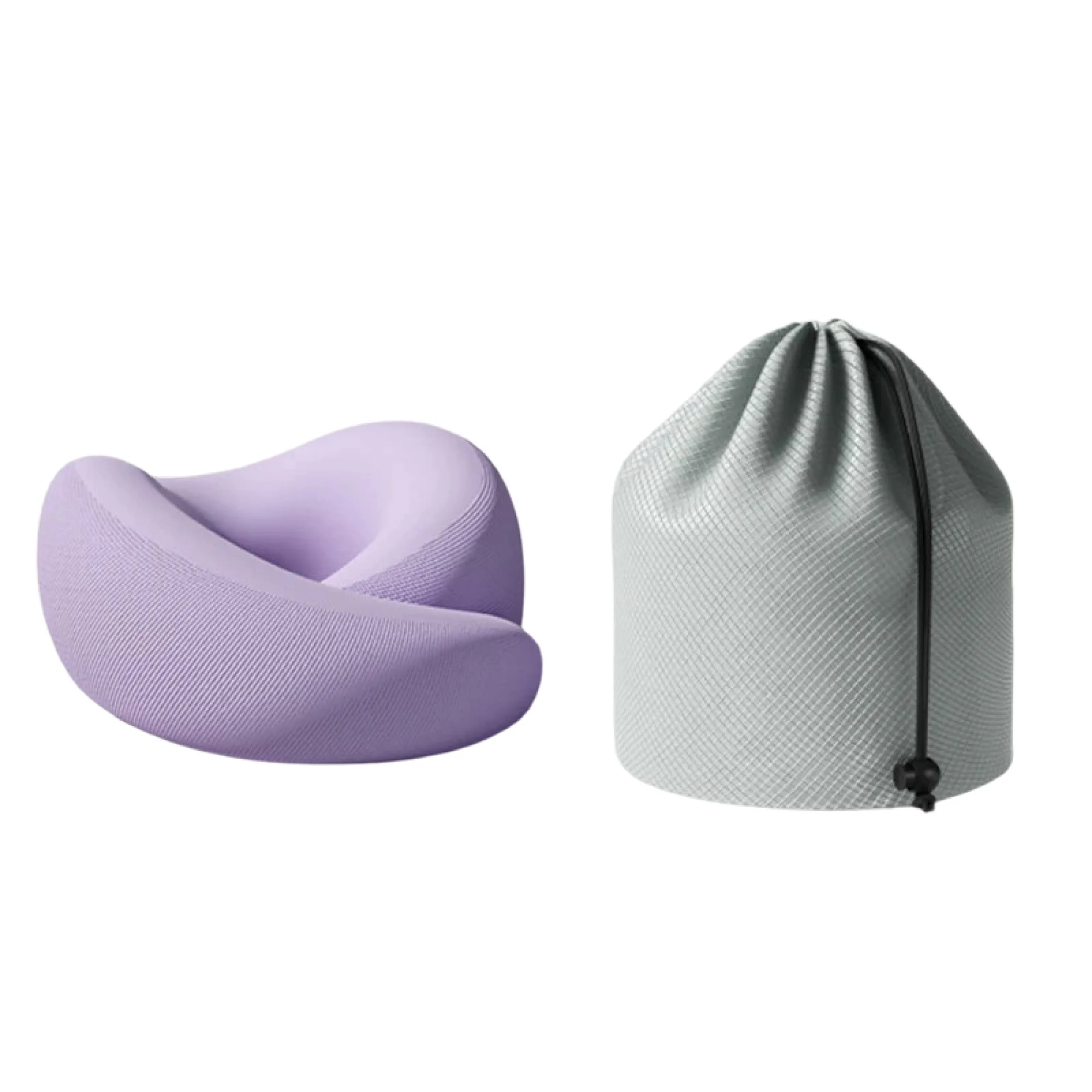 U-Shaped Travel Neck Pillow with Memory Foam Filling thumbnail 11