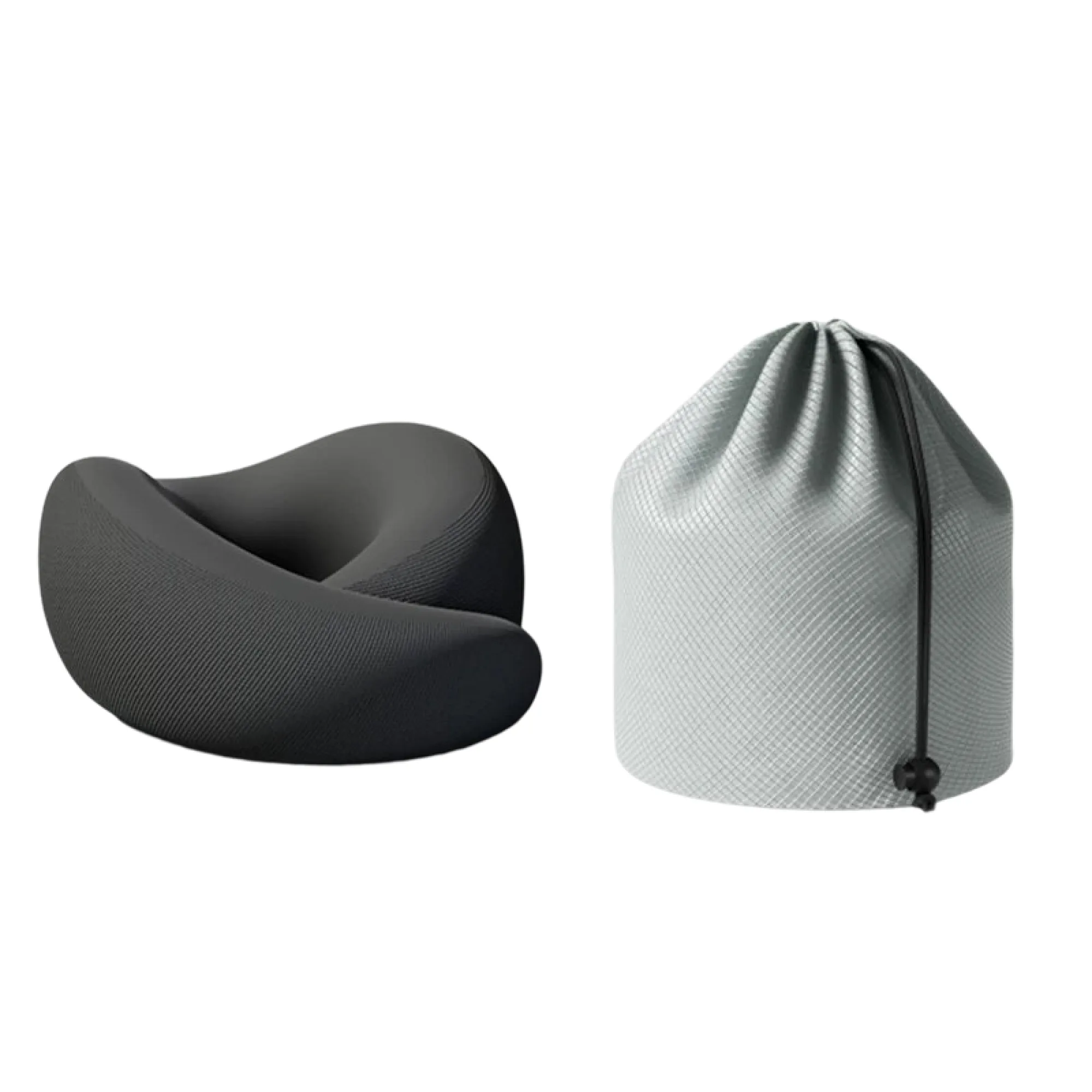 U-Shaped Travel Neck Pillow with Memory Foam Filling thumbnail 7
