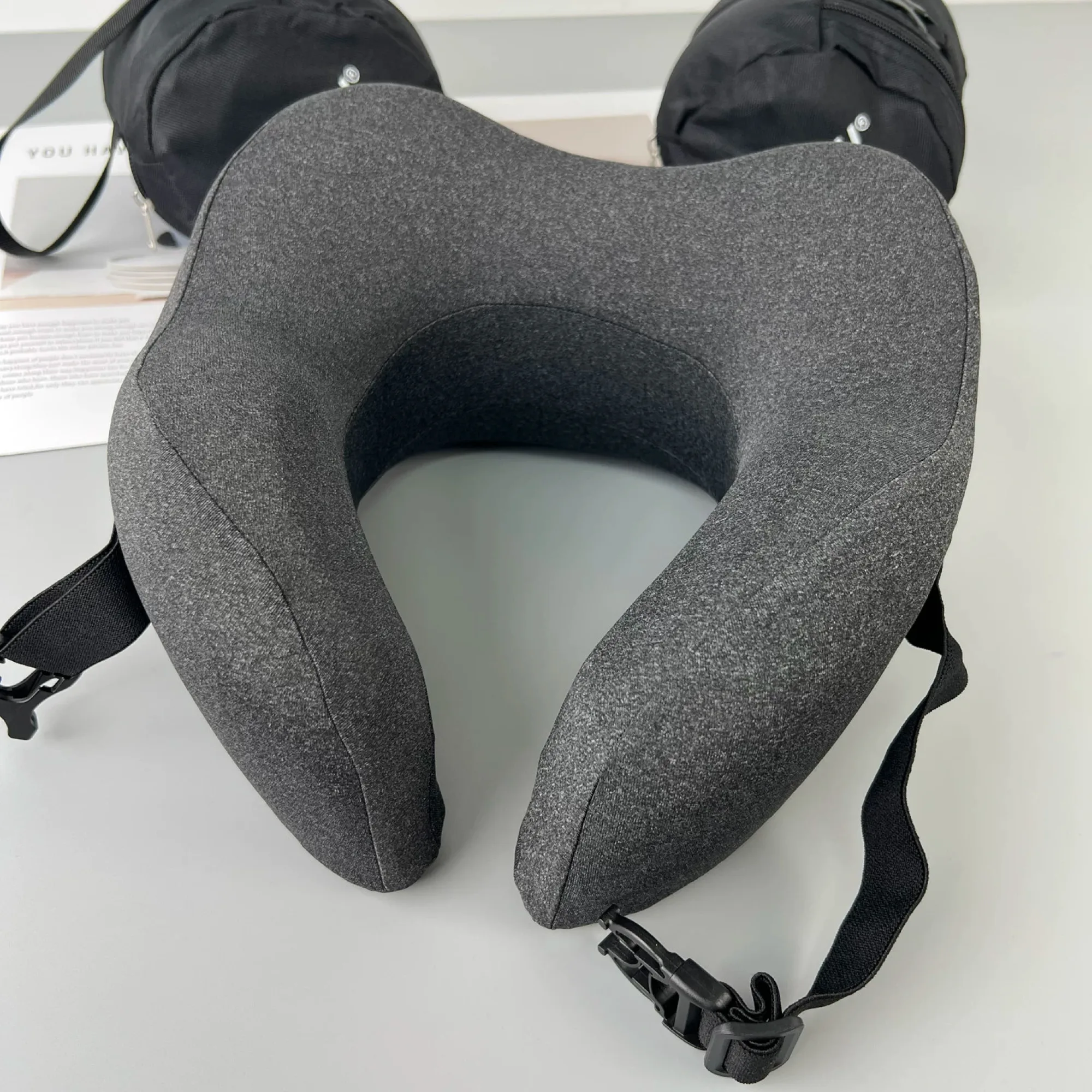 U-Shaped Memory Foam Neck Pillow thumbnail 4