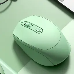 Wireless Mouse with Silent Buttons and Multiple Connectivity Options thumbnail 1