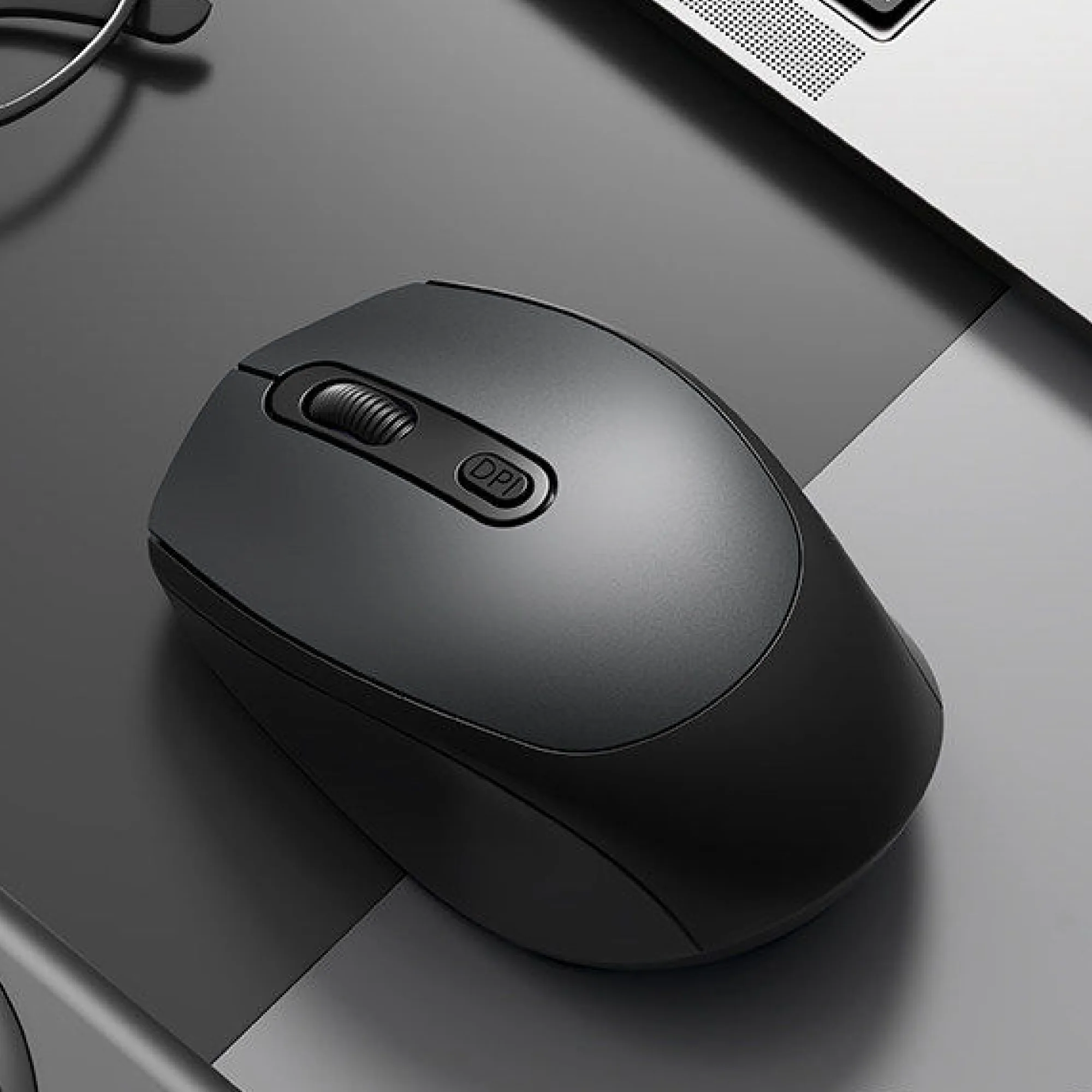 Wireless Mouse with Silent Buttons and Multiple Connectivity Options thumbnail 5