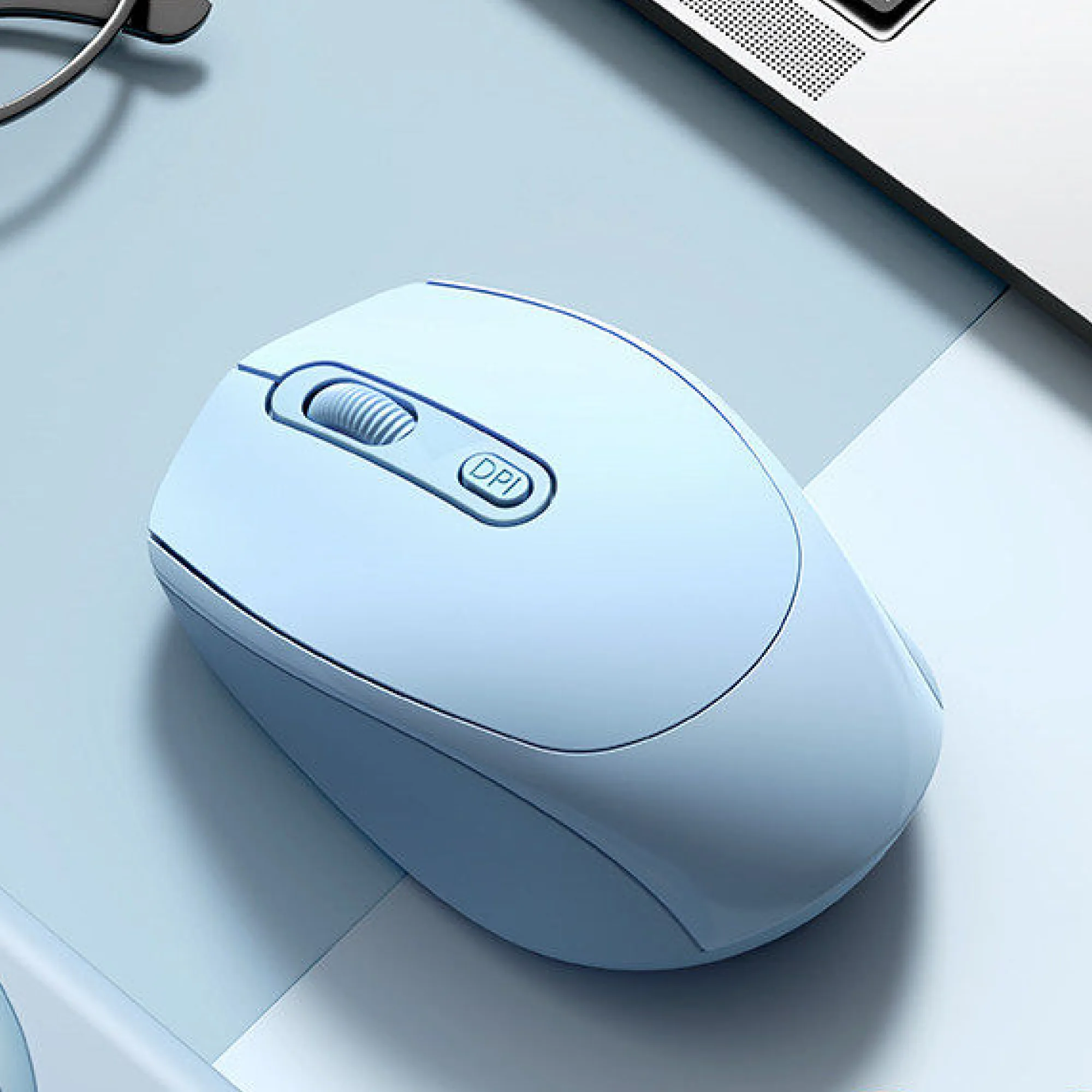 Wireless Mouse with Silent Buttons and Multiple Connectivity Options thumbnail 7