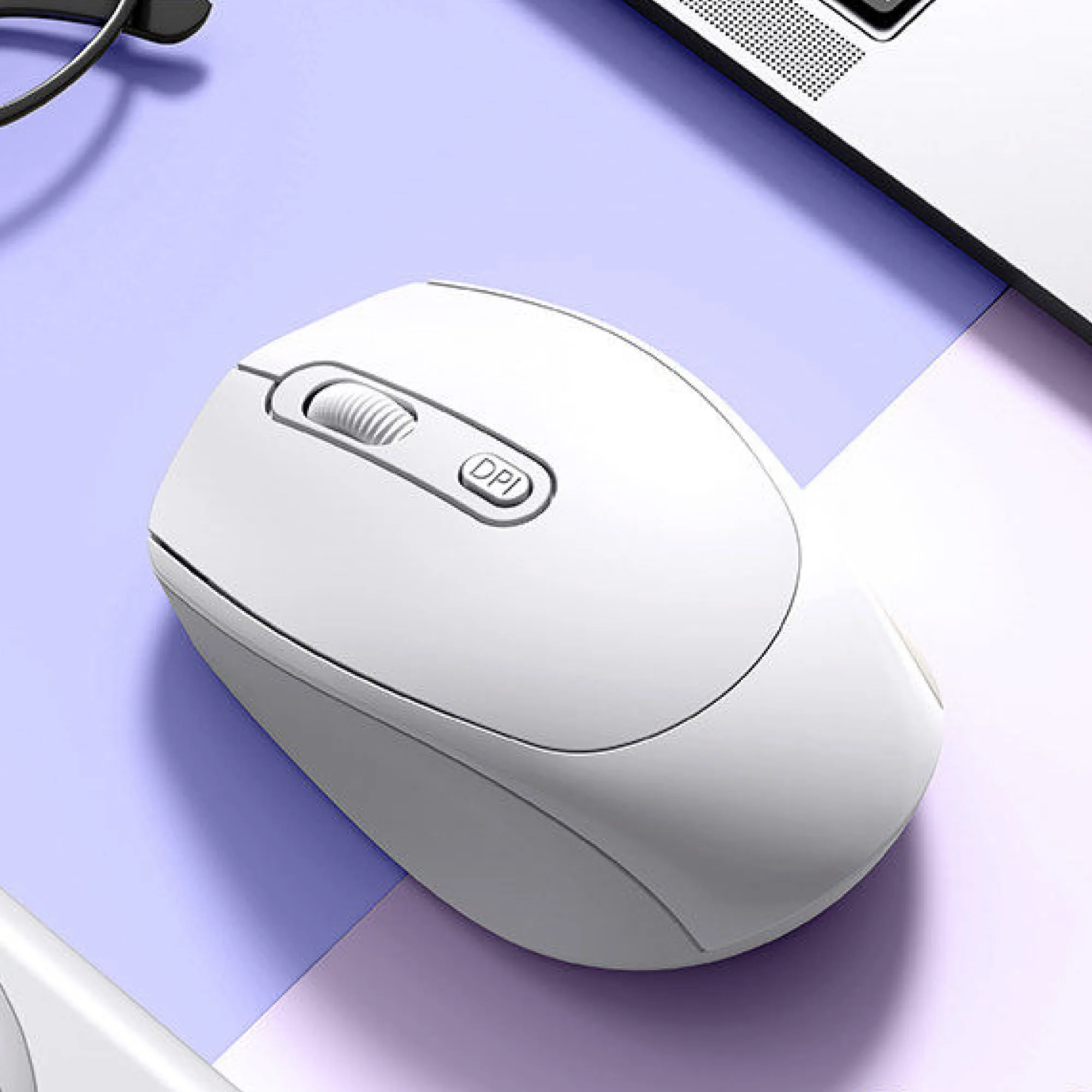 Wireless Mouse with Silent Buttons and Multiple Connectivity Options thumbnail 6
