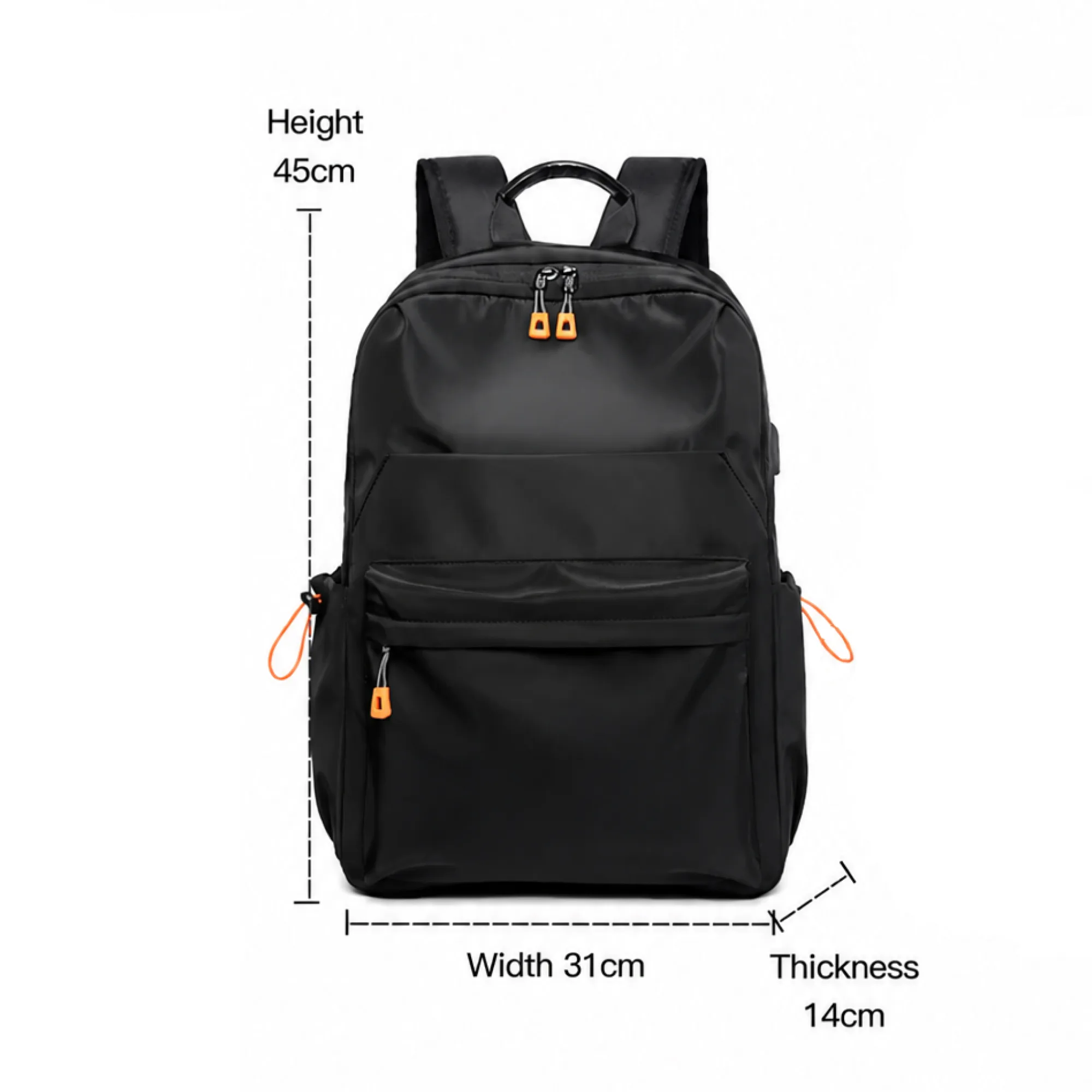 Casual Lightweight Business Backpack with Laptop Compartment thumbnail 8