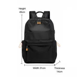 Casual Lightweight Business Backpack with Laptop Compartment thumbnail 8