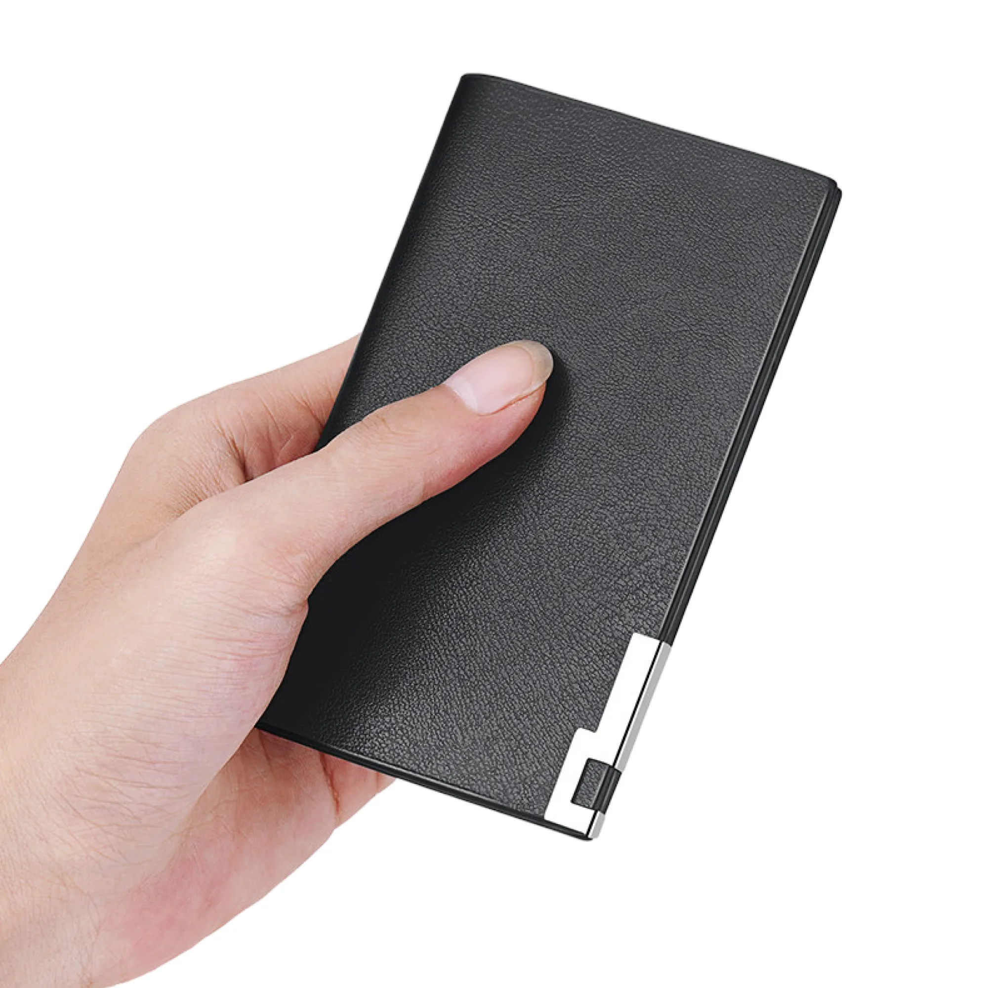 Genuine Leather Card Holder with Multi-Card Slots