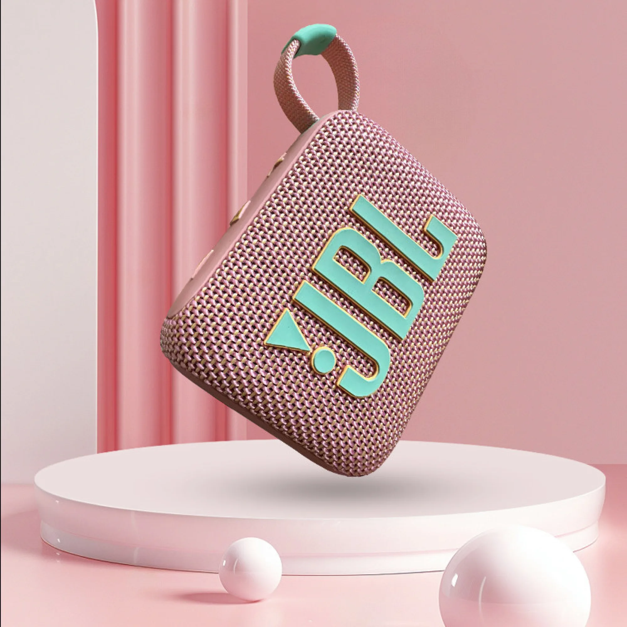 JBL GO4 Portable Bluetooth Speaker with IP67 and 7-Hour Playback