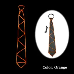 LED Glowing Tie with EL Cold Light Wire thumbnail 10