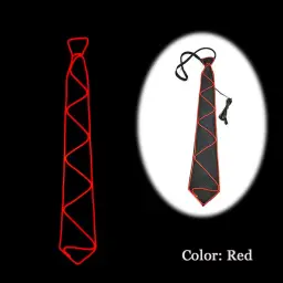 LED Glowing Tie with EL Cold Light Wire thumbnail 6