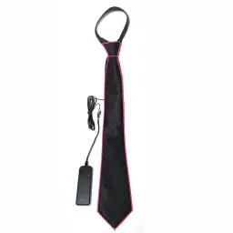 LED Glowing Tie with EL Cold Light Wire thumbnail 1