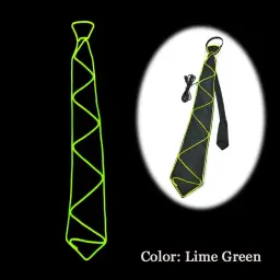 LED Glowing Tie with EL Cold Light Wire thumbnail 13
