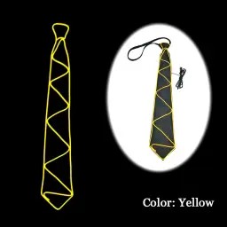 LED Glowing Tie with EL Cold Light Wire thumbnail 8